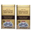 Odun Ateşinde Kavrulmuş Türk Kahvesi 2x300 gr (600 gr) Teneke Kutu - Nuri Toplar