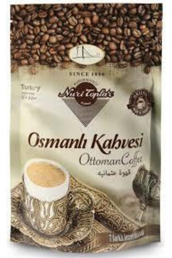 Odun Ateşinde Kavrulmuş Osmanlı Türk Kahvesi 250 gr - Nuri Toplar