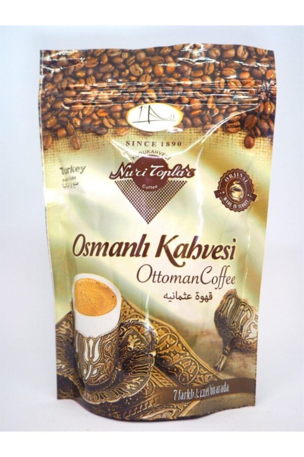 Odun Ateşinde Kavrulmuş Osmanlı Türk Kahvesi 250 gr - Nuri Toplar