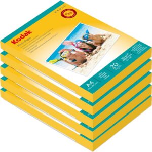 1_org_zoom-1375.jpg A4 20x30 cm Parlak Fotoğraf Kağıdı 180 gr - 5'li Paket 100 Yaprak Inkjet Glossy