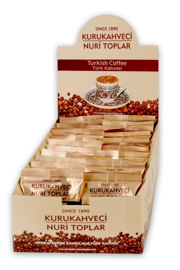 1_org_zoom-1399.jpg Odun Ateşinde Kavrulmuş Türk Kahvesi 100 gr x 24 Adet Stand Kutu - Nuri Toplar