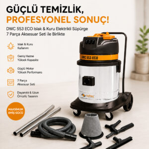 Süpürge full aparatı Dwc553 pro modeli