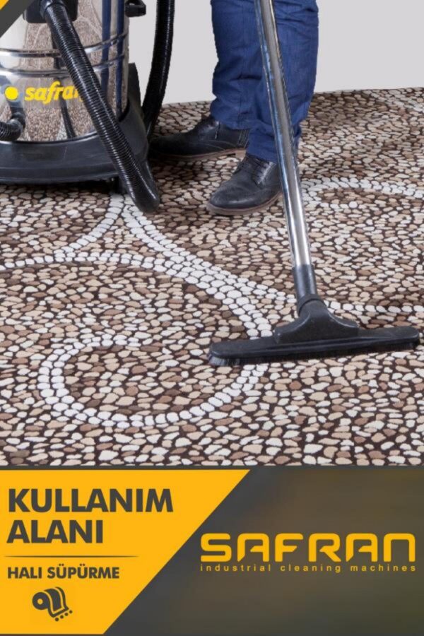 Saftan DWC 722 OTO Sanayi Tipi İki Motorlu Islak Kuru Çelik Gövdeli Profesyonel Elektrikli Süpürge