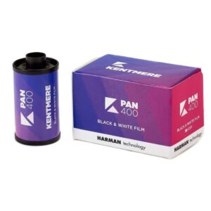 Kentmere Pan 400 36 Pozluk Siyah Beyaz Film 35mm 2adet Film