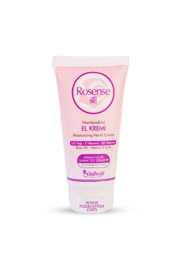 Rosense Gül Özlü Nemlendirici El Kremi 20 ml - 4'lü Paket
